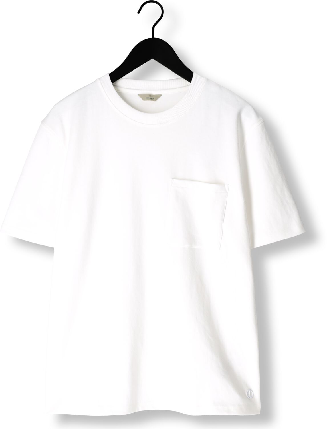 DSTREZZED Heren Polo's & T-shirts Ebbe Boxy Tee Wit