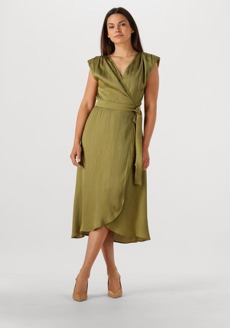 Groene SUNCOO Midi jurk CESARIA - large