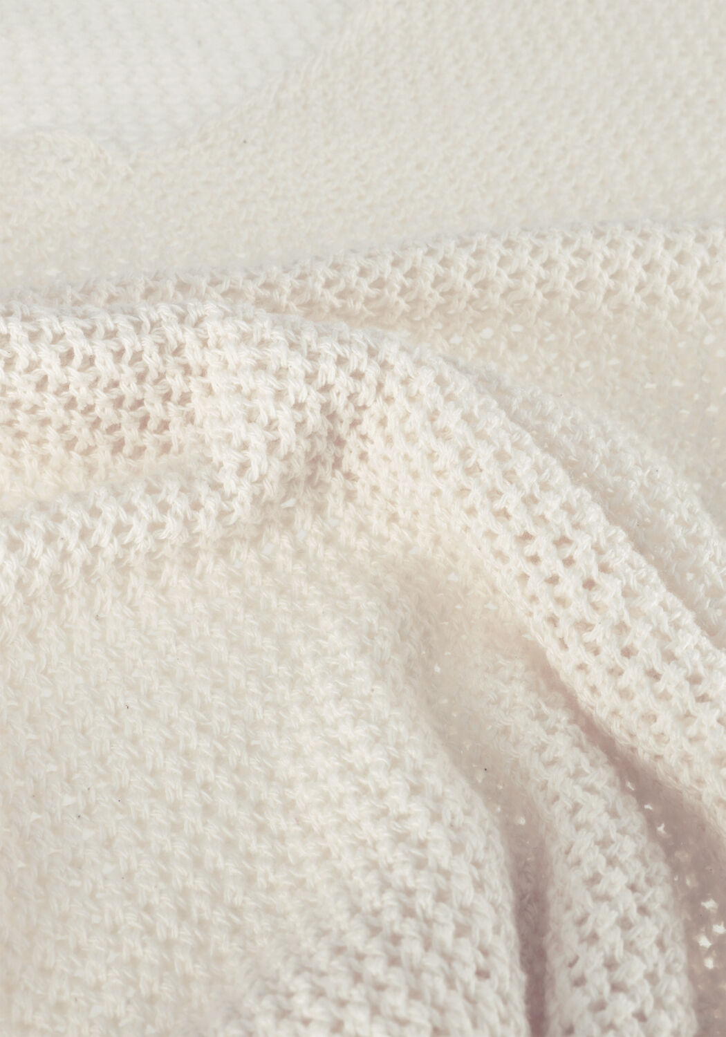 Ecru SIMPLE Top KNIT-ECO-50CO-24-1 - large