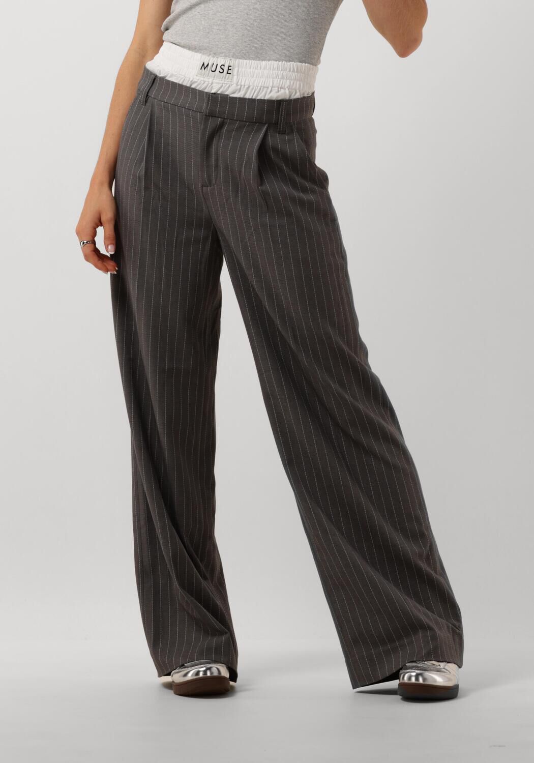COPENHAGEN MUSE Dames Broeken Cmtailor-pants Grijs