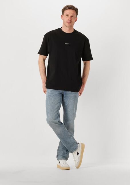 Zwarte PURE PATH T-shirt LOOSE FIT CREWNECK SS T-SHIRTS - large