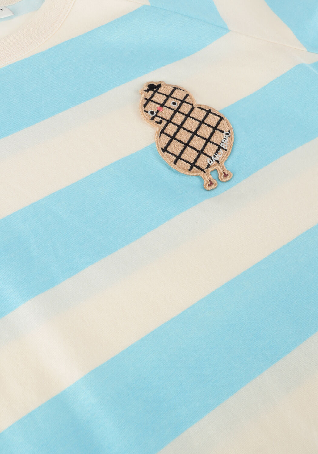 Blauwe DAILY BRAT T-shirt STRIPED T-SHIRT G - large