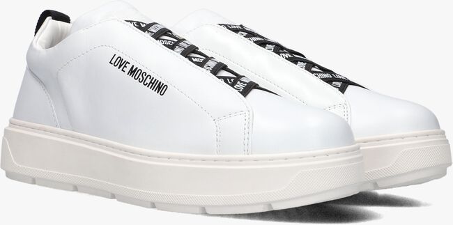 Witte LOVE MOSCHINO Lage sneakers JA15824G0G - large