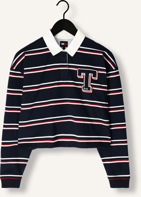 Blauwe TOMMY JEANS Tops & T-shirts TJW LETTERMAN STRIPE Blauwe TOMMY JEANS Tops & T-shirts TJW LETTERMAN STRIPE - large