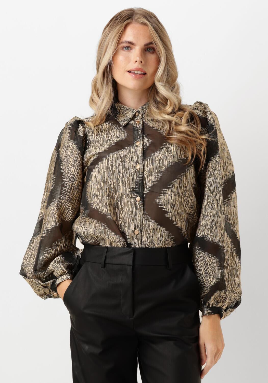 NUKUS Dames Blouses Lettie Blouse Goud