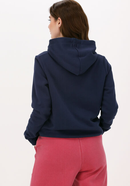 Donkerblauwe TOMMY JEANS Sweater TJW LINEAR LOGO HOODIE - large