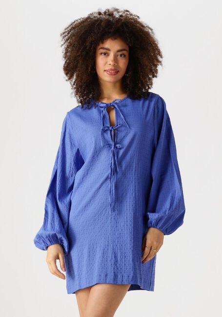 Blauwe EDITED Mini jurk FRANCES DRESS - large