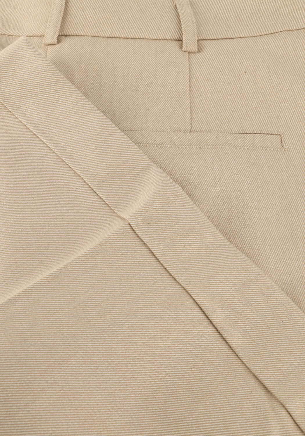 Beige JANSEN AMSTERDAM Wijde broek NIENKE BROEK 407 LONG WIDE LEG - large