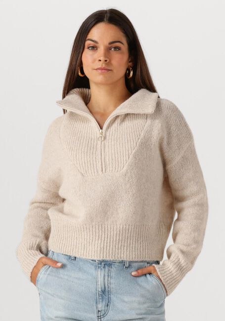 Ecru BY-BAR Trui BOXY BEAU PULLOVER - large