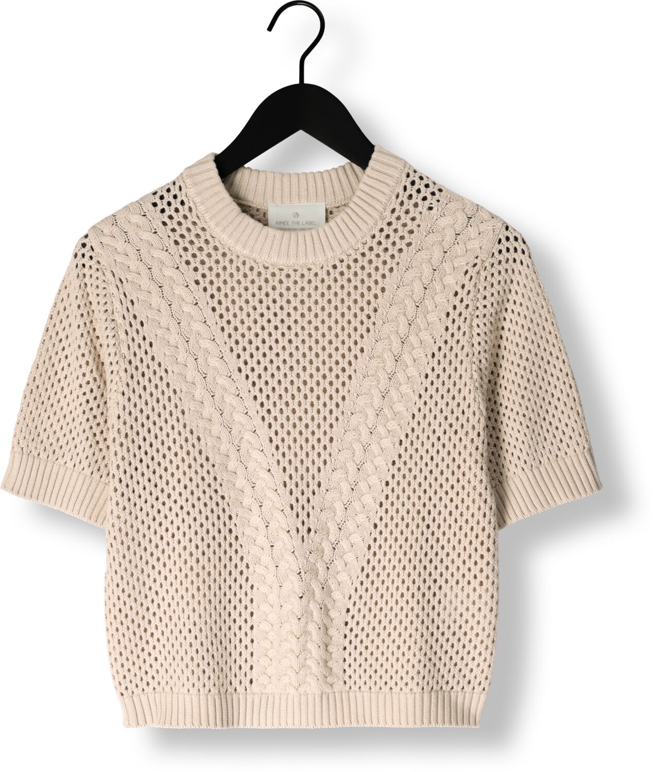 AIMEE THE LABEL Dames Truien & Vesten Kyarap Beige