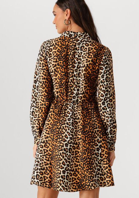 Bruine Y.A.S. Mini jurk YASKAYA LS SHIRT DRESS S. NOOS - large
