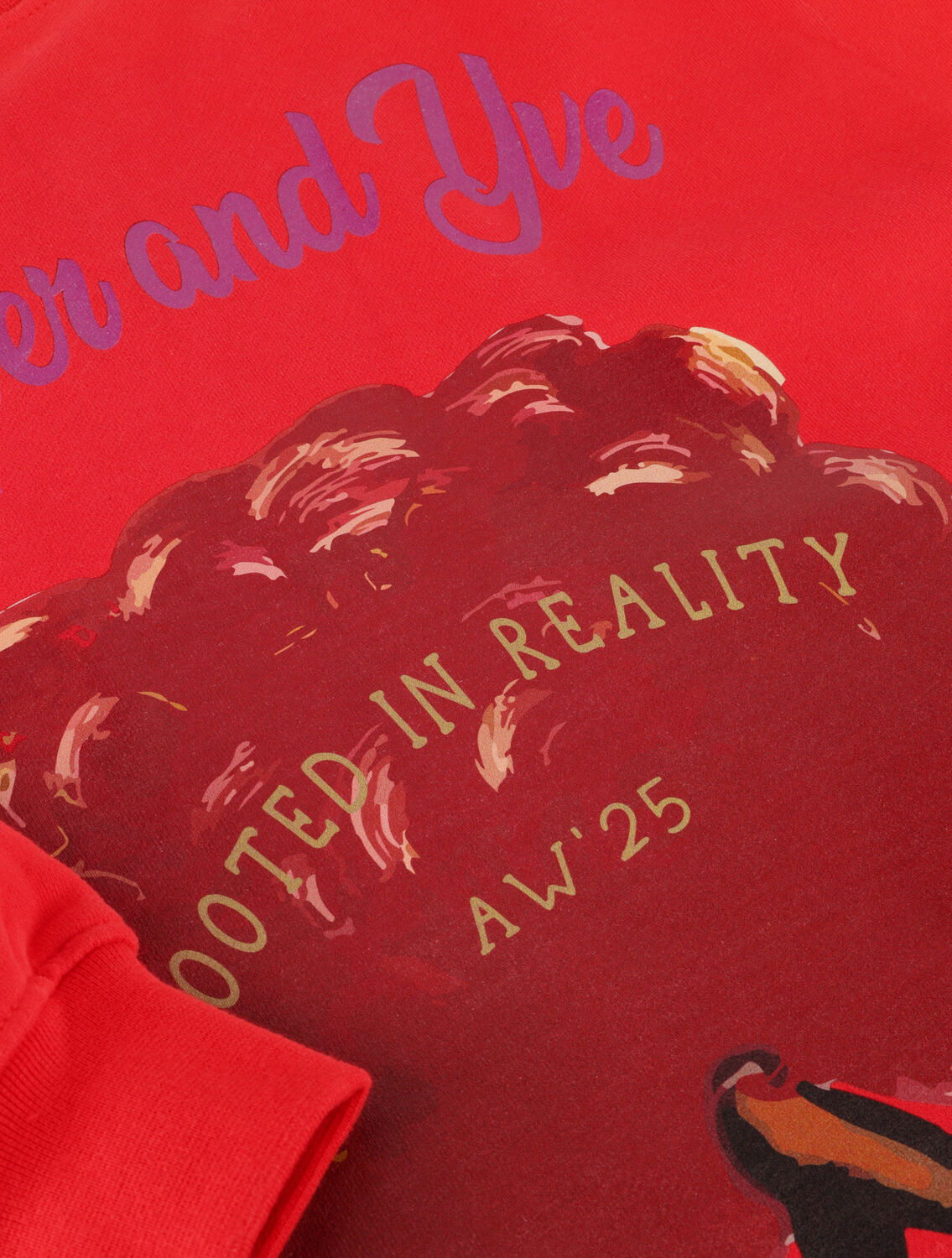 Rode HARPER & YVE Sweater ROOTEDINREALITY-SW - large