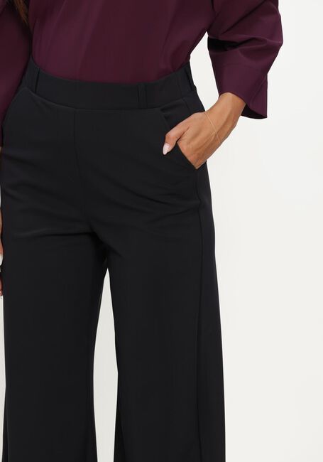 Zwarte STUDIO ANNELOES Wijde broek Lexie winter bonded trousers - large