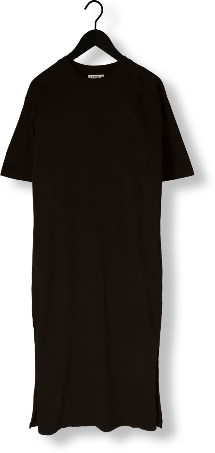 CATWALK JUNKIE Dames Jurken Tshirt Dress Midi Zwart