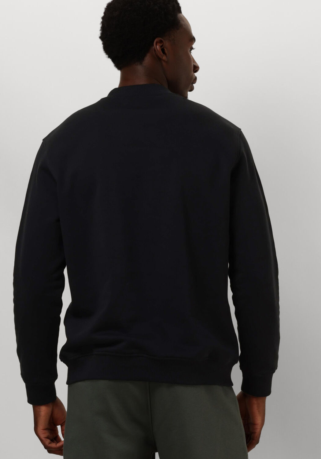 GENTI Heren Truien & Vesten J1113-3229 Zwart