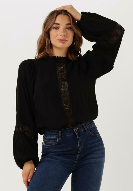Zwarte JANSEN AMSTERDAM Blouses NILOU - large