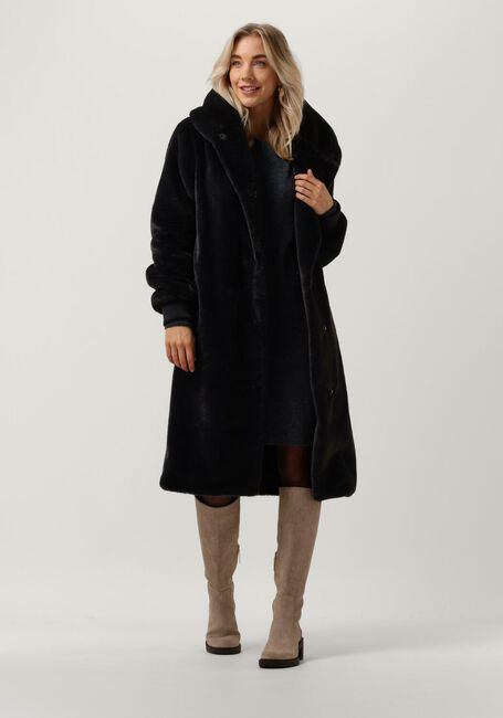 Antraciet MOSCOW Faux fur jas NADJANA - large