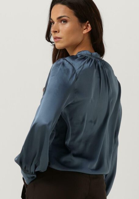 Blauwe LEVETE ROOM Blouses LR-WAVE 4 BLOUSE - large
