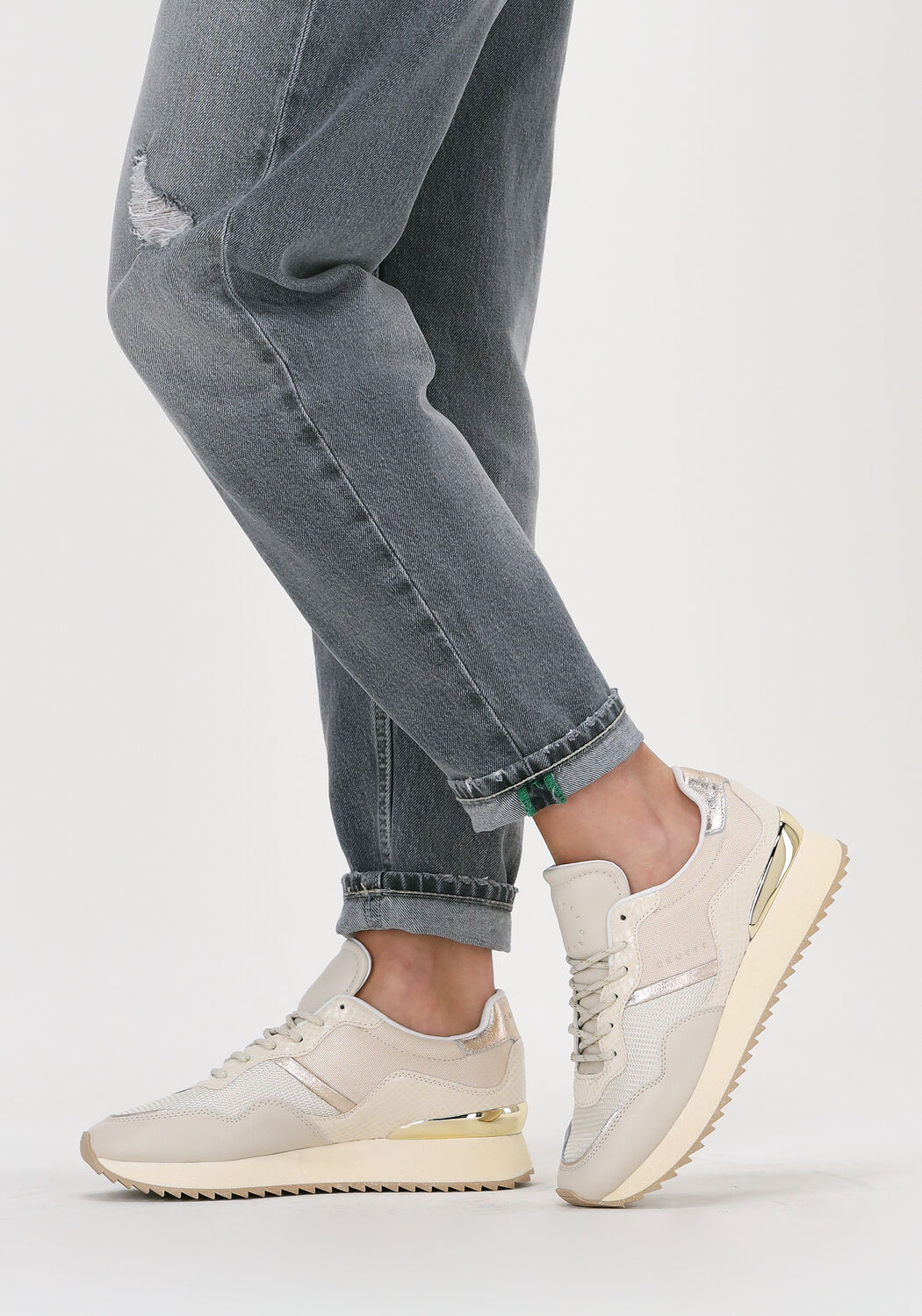 Witte CRUYFF Lage sneakers WAVE - large