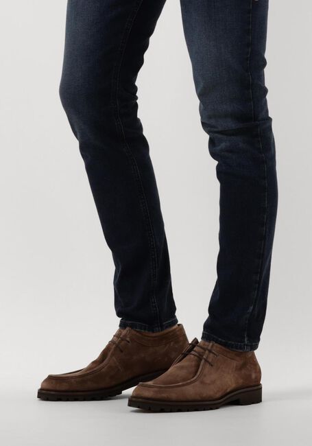 Taupe FLORIS VAN BOMMEL Veterschoenen SFM-40015 - large