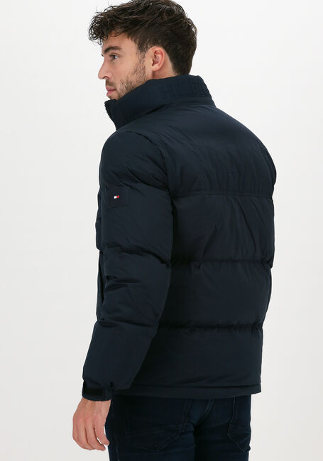 Donkerblauwe TOMMY HILFIGER Gewatteerde jas HILFIGER DOWN STAND COLLAR JKT - large