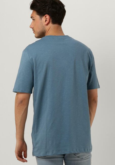 Blauwe LYLE & SCOTT T-shirt SLUB T-SHIRT - large