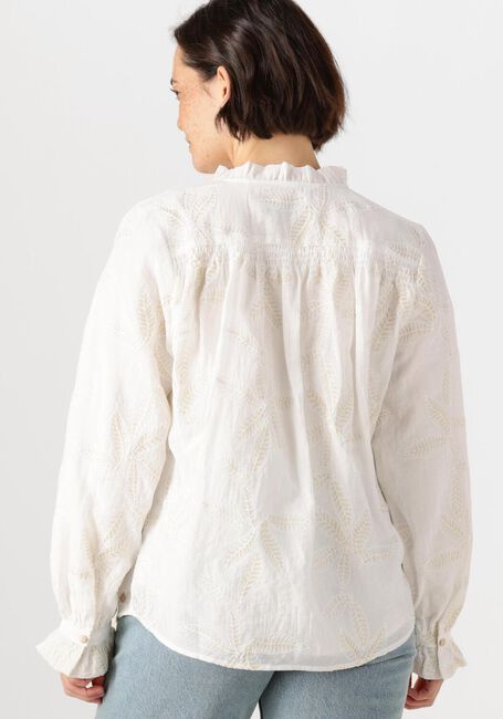 Witte NUKUS Blouses JENNA BLOUSE EMBROIDERY - large