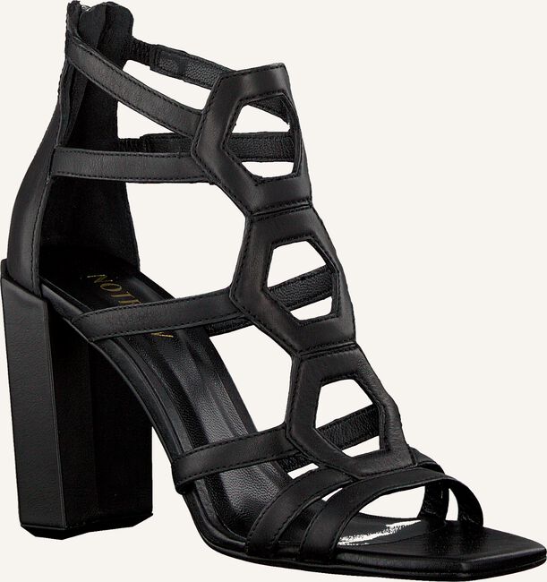Zwarte NOTRE-V Platte sandalen BZ0406X Zwarte NOTRE-V Platte sandalen BZ0406X - large