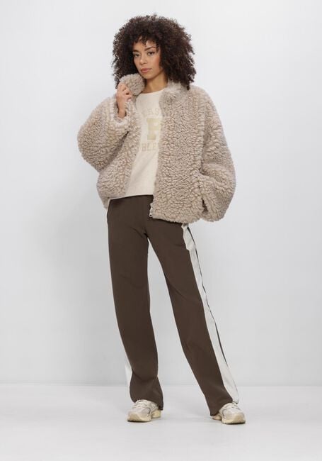 Beige PENN & INK Teddy jas W26C384 - large