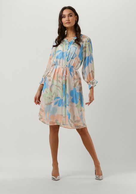 Zand MOS MOSH Mini jurk QUEEM BOTANIC DRESS - large