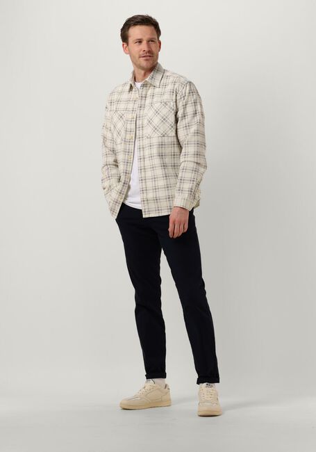 Gebroken wit SELECTED HOMME Overshirt SLHLOOSEFINN LS CORD OVERSHIRT W - large
