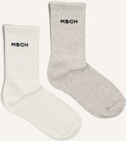 Ecru MSCH COPENHAGEN Sokken MSCHSPORTY LOGO SOCKS Ecru MSCH COPENHAGEN Sokken MSCHSPORTY LOGO SOCKS - medium