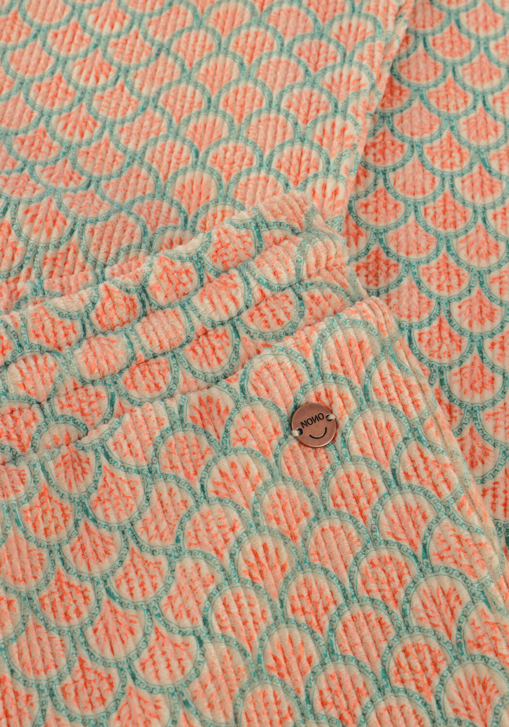 Multi NONO Flared broek SADY VELVET RIB FLARED PANTS - large