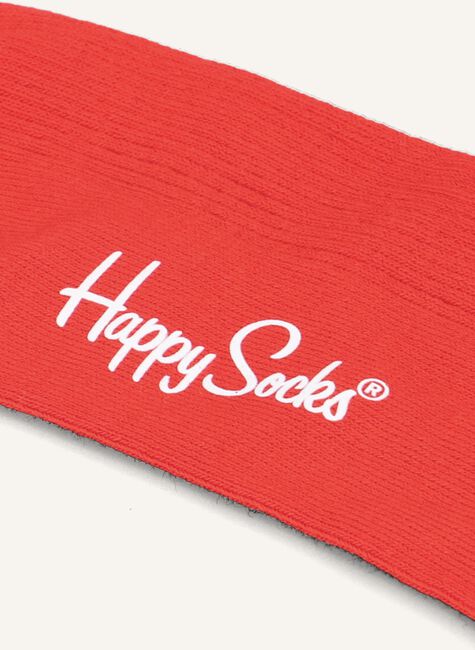 Rode HAPPY SOCKS Sokken RIBBED EMBROIDERY EGG Rode HAPPY SOCKS Sokken RIBBED EMBROIDERY EGG - large