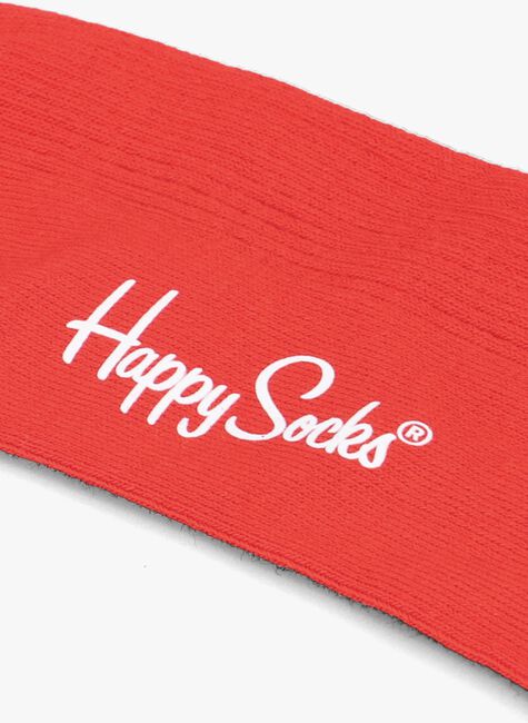 Rode HAPPY SOCKS Sokken RIBBED EMBROIDERY EGG - large