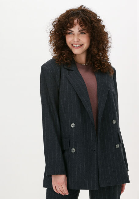 Grijze SELECTED FEMME Blazer SLFMERCY OVERSIZED WOOL BLAZER - large