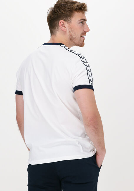 Gebroken wit FRED PERRY T-shirt TAPED RINGER T-SHIRT - large