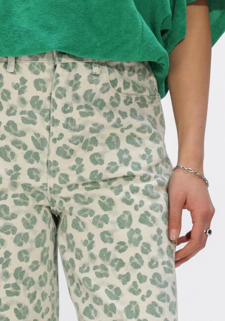Multi BY-BAR Broeken IEW GREEN CHEETAH PANT - large