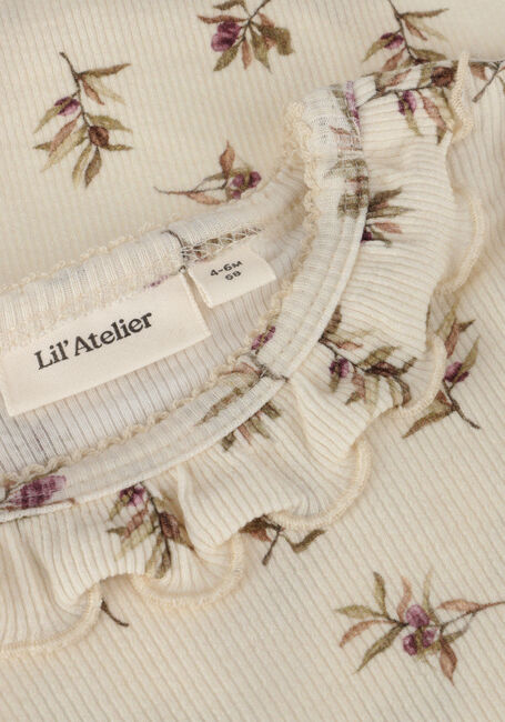 Beige LIL' ATELIER Rompers NBFGAVO ELS LS SLIM BODY LIL - large