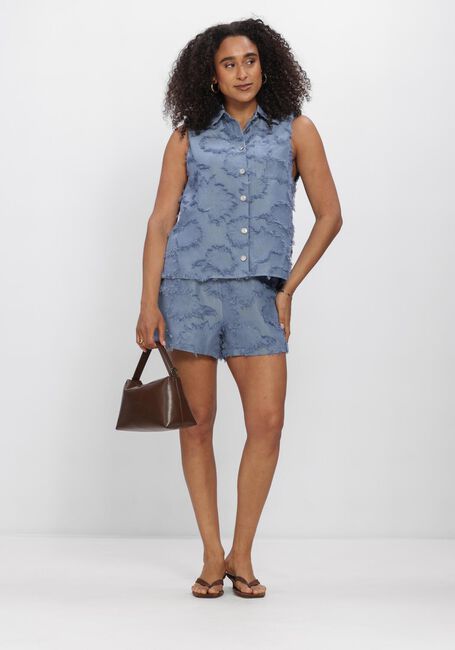 Blauwe STUDIO AMAYA Broeken SOFIA SHORT - large