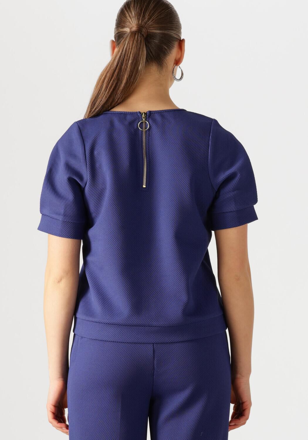 POM AMSTERDAM Dames Tops & T-shirts Senna Blauw