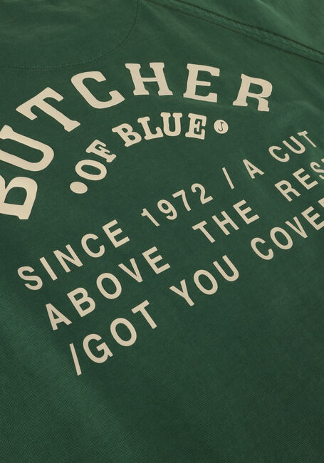 Groene BUTCHER OF BLUE T-shirt ARMY LOCK STAMP TEE - large