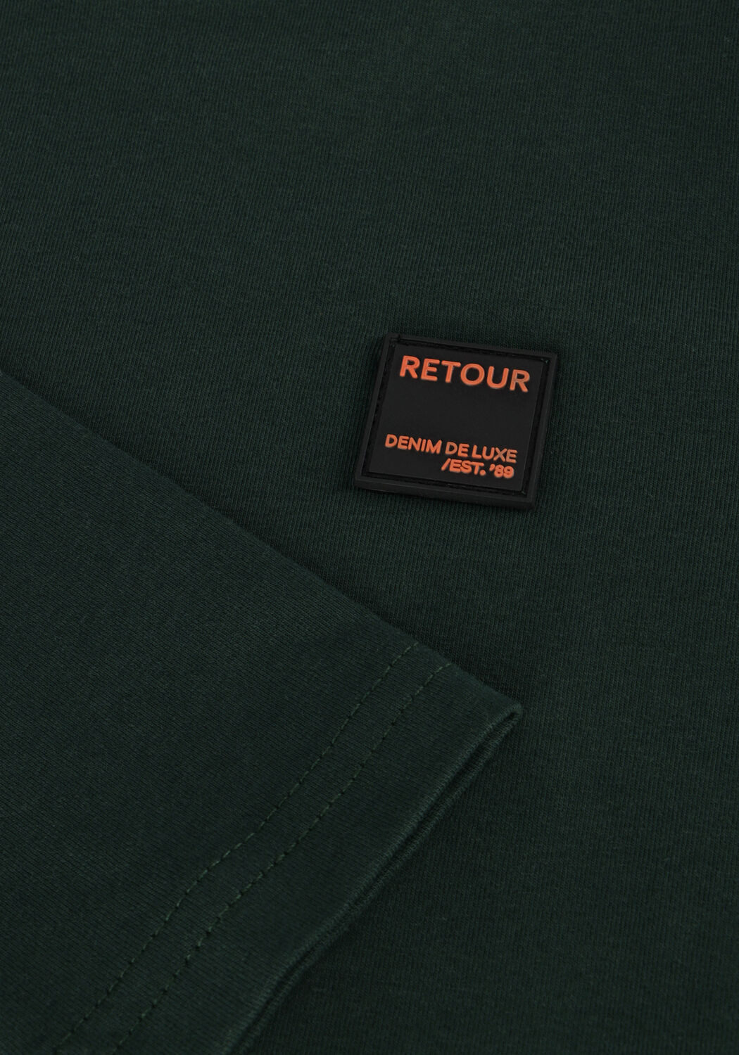 Donkergroene RETOUR Polo MARVIN - large