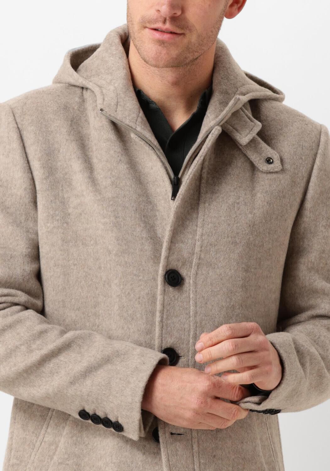 GENTI Heren Jassen C1047-1839 Beige