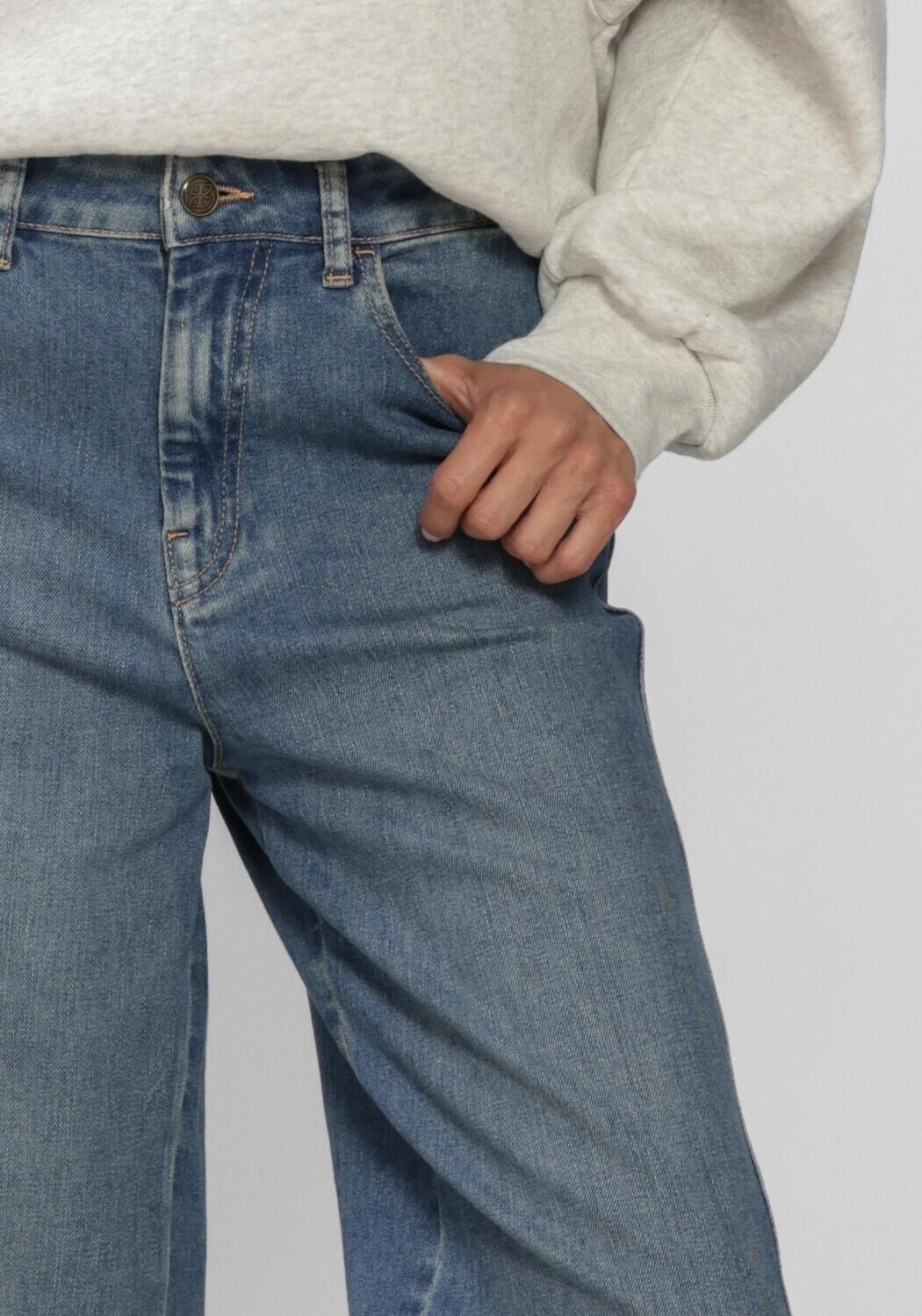 Blauwe BY-BAR Jeans BEGUM MID JEANS - large