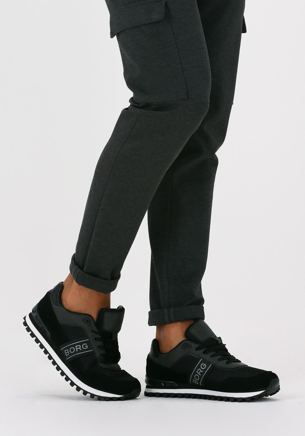 Zwarte BJORN BORG Lage sneakers R2000 NYL M - large