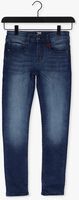 Donkerblauwe RETOUR Skinny jeans LUIGI DEEP BLUE - medium