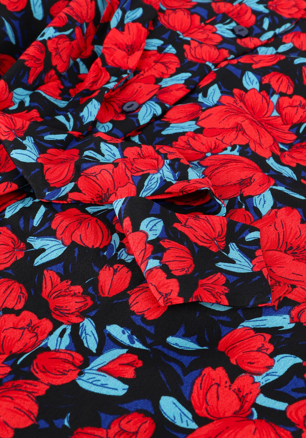 Multi COLOURFUL REBEL Midi jurk DALIA MAXI SHIRT DRESS - large