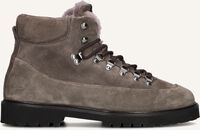 Grijze NUBIKK Veterboots LOGAN CHAD FUR Grijze NUBIKK Veterboots LOGAN CHAD FUR - medium
