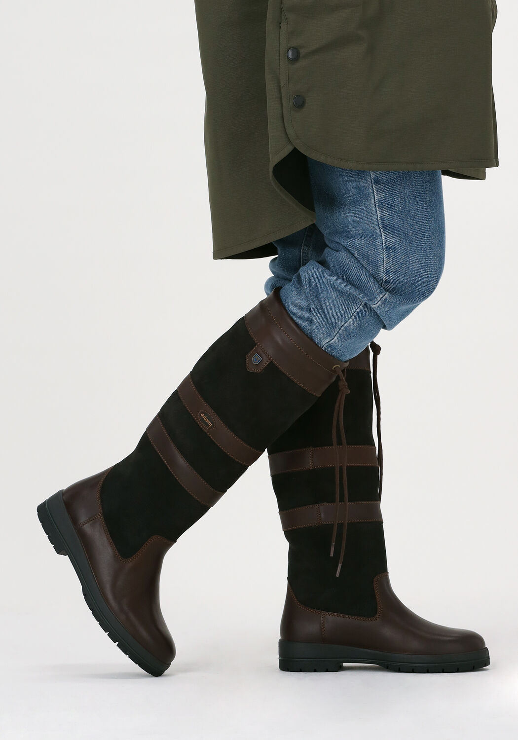 Bruine DUBARRY GALWAY Lange laarzen | Omoda